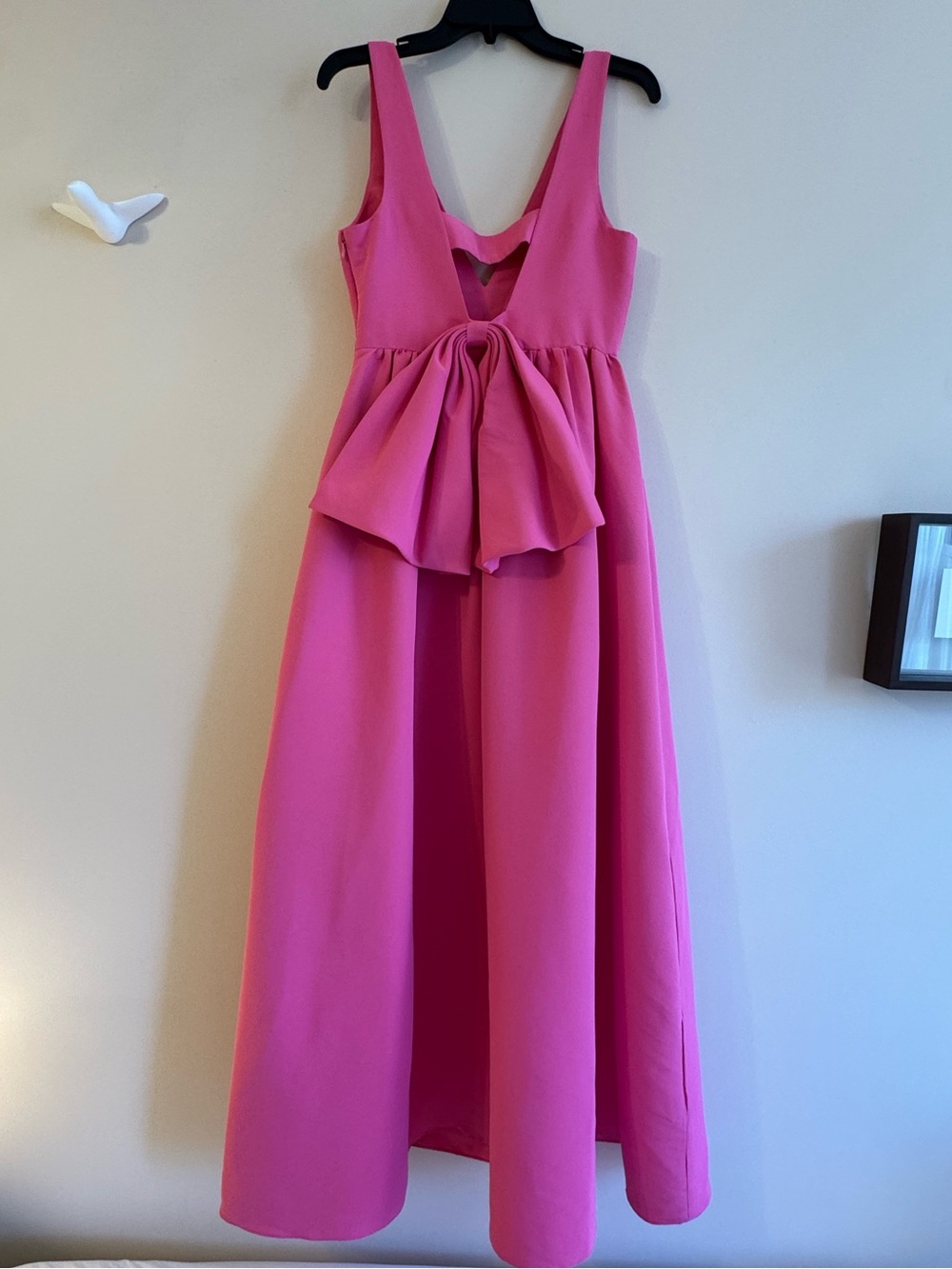 Sachin + Babi “Katrina” Pink Bow-Back Gown Dress size 4 - Picture 5 of 10
